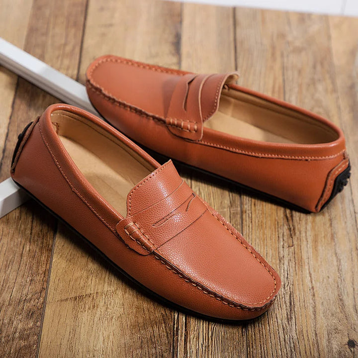 Joaquim | Mocassins estivi em pele casual