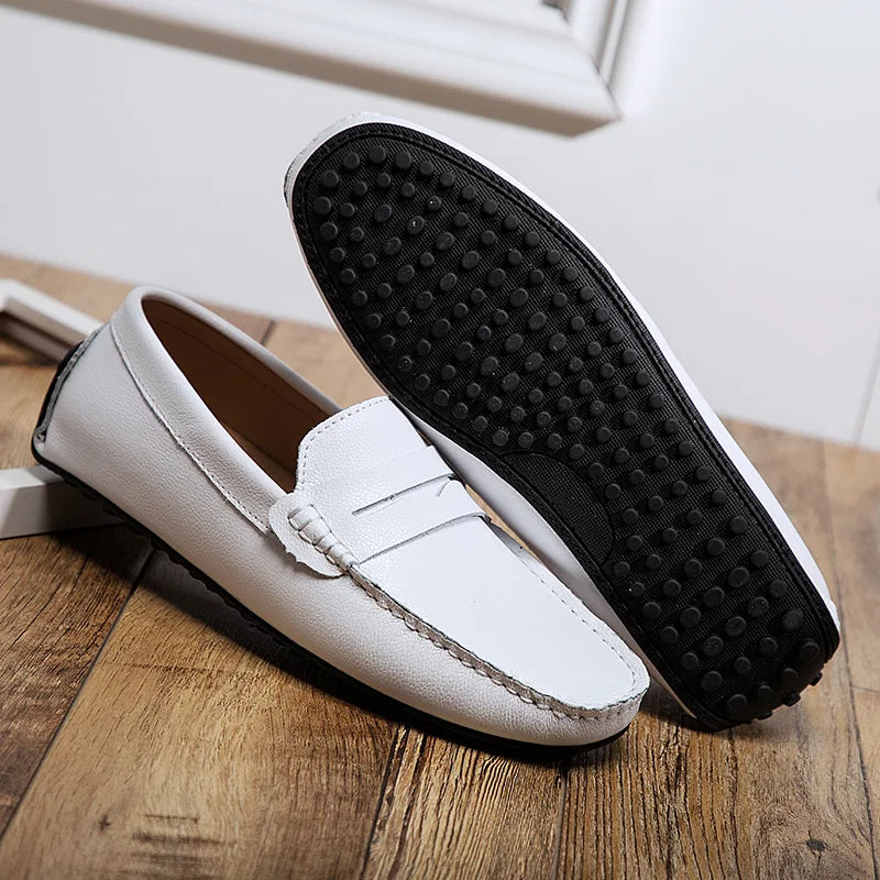 Joaquim | Mocassins estivi em pele casual