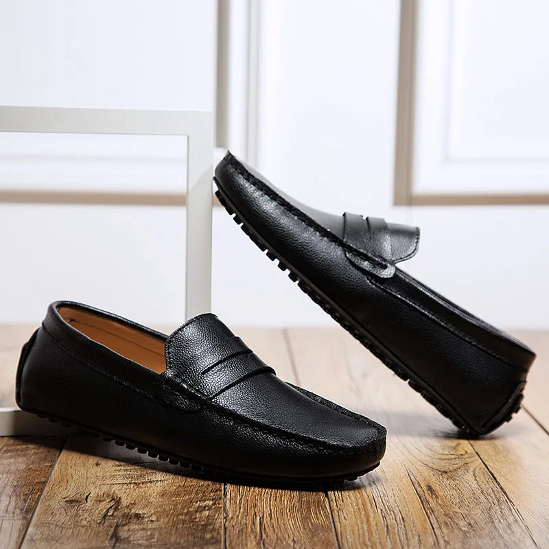 Joaquim | Mocassins estivi em pele casual