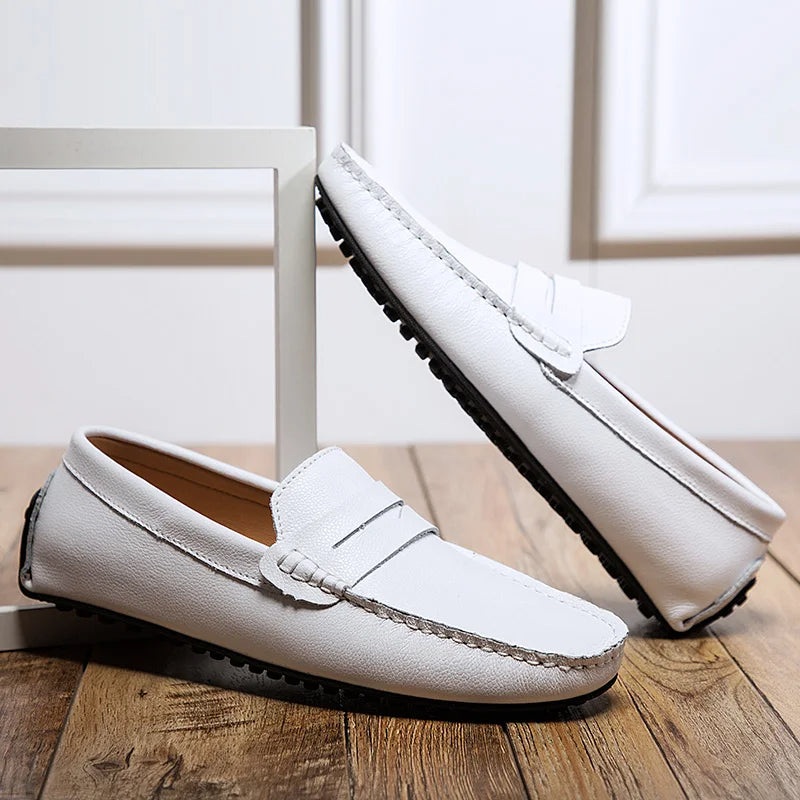 Joaquim | Mocassins estivi em pele casual