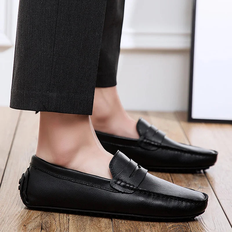 Joaquim | Mocassins estivi em pele casual