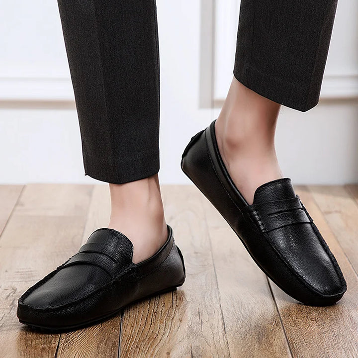 Joaquim | Mocassins estivi em pele casual