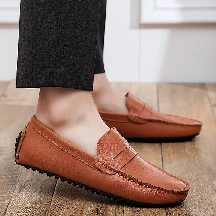 Joaquim | Mocassins estivi em pele casual