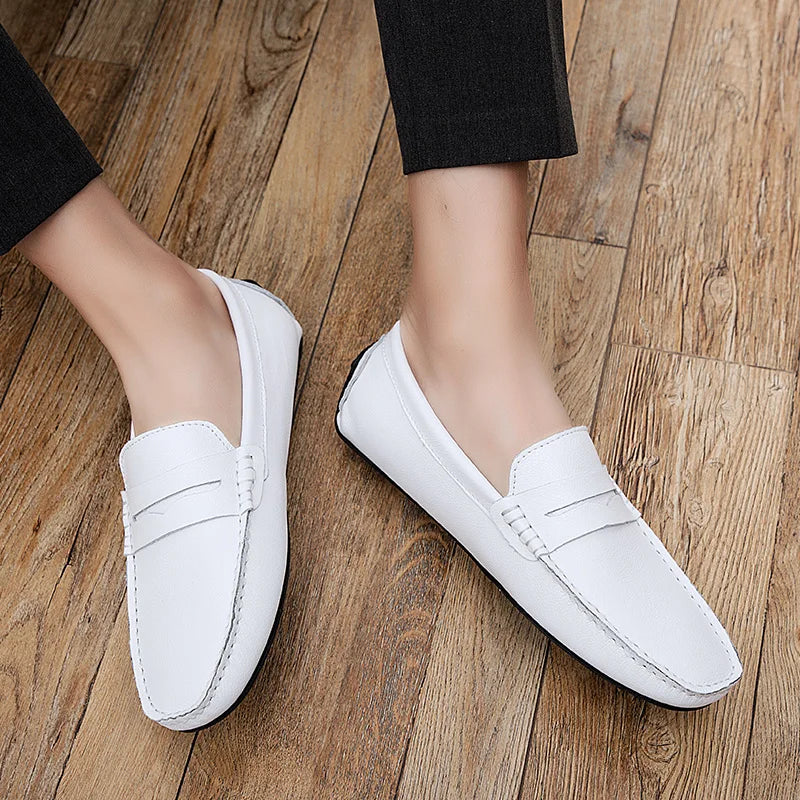 Joaquim | Mocassins estivi em pele casual