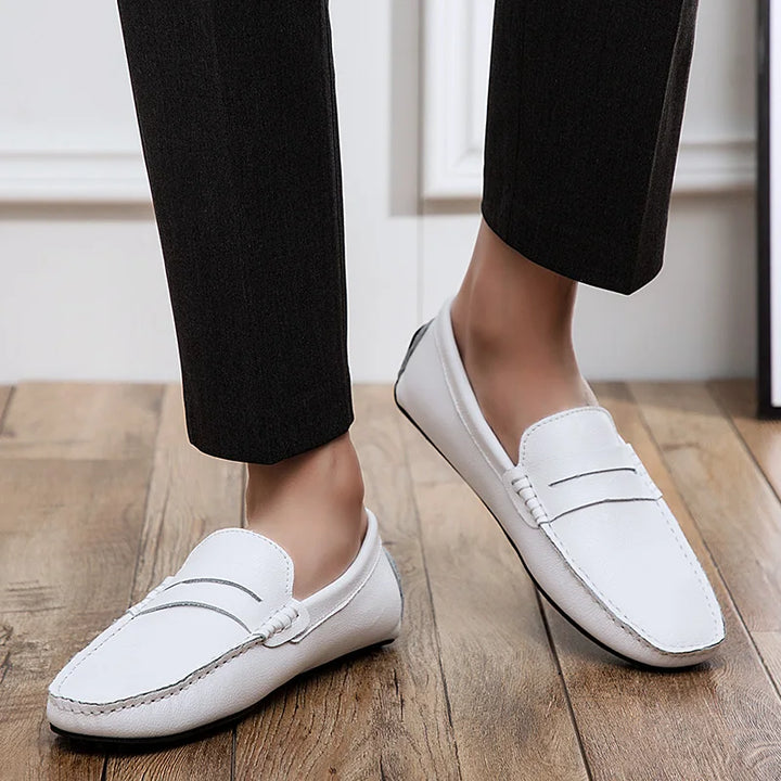 Joaquim | Mocassins estivi em pele casual