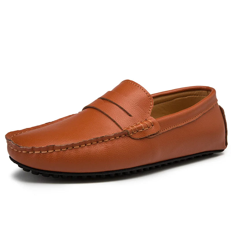 Joaquim | Mocassins estivi em pele casual