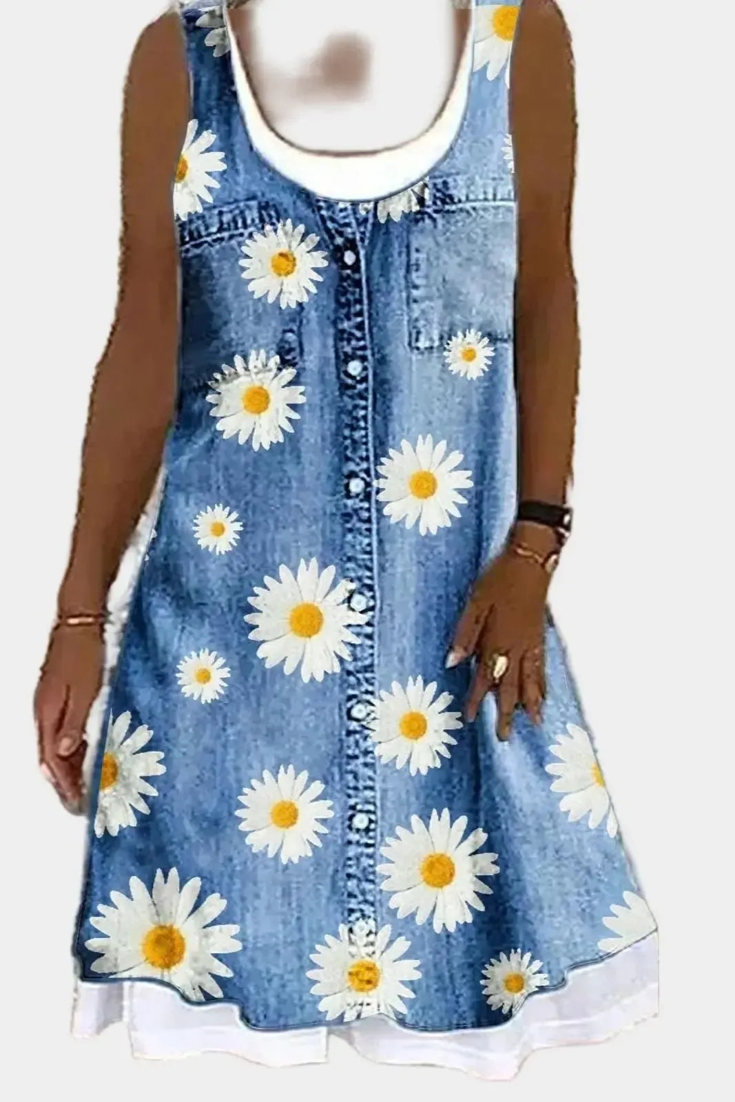 Sandra | Vestido em ganga