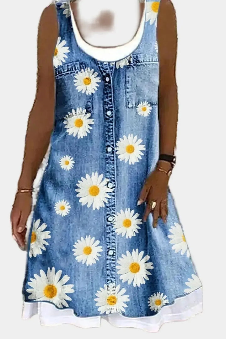 Sandra | Vestido em ganga