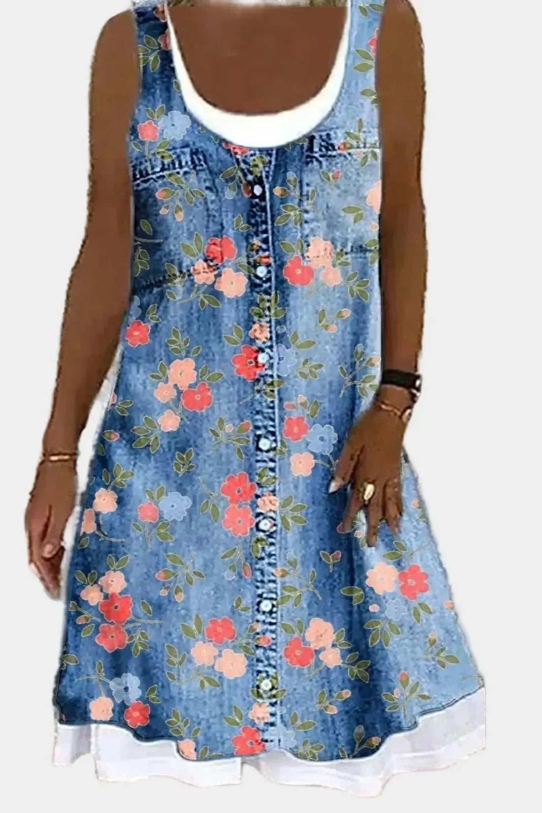Sandra | Vestido em ganga