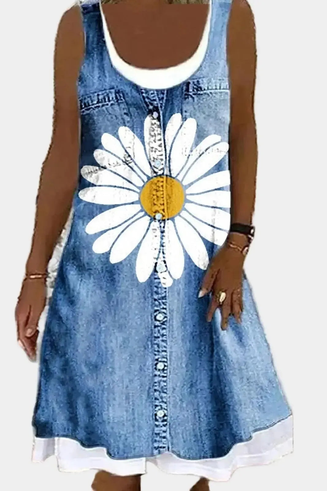 Sandra | Vestido em ganga