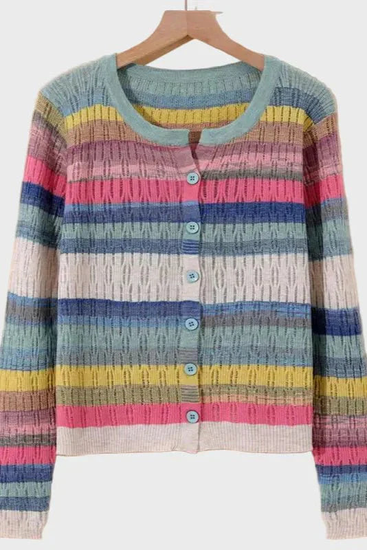 Raquel | Cardigan trabalhado a malha