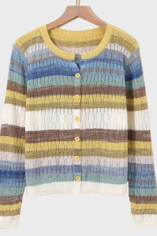 Raquel | Cardigan trabalhado a malha