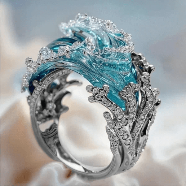 Aida | Anel inspirado al mare