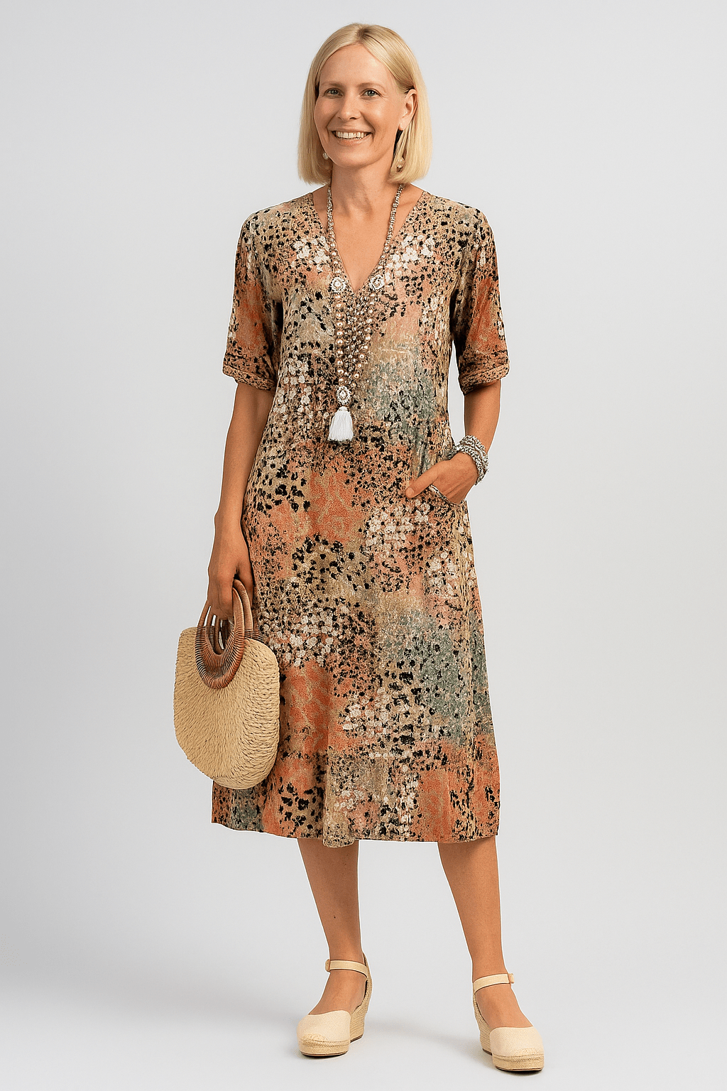 Filipa | Midi-vestido