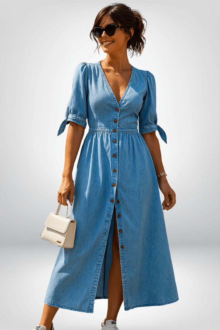 Fernanda | Vestido em ganga