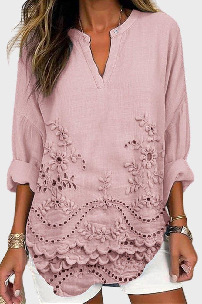 Joana | Blusa - Blusa de linho, conforto casual