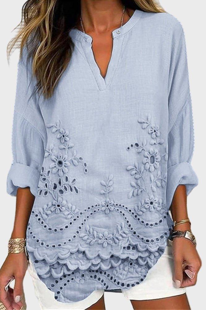 Joana | Blusa - Blusa de linho, conforto casual