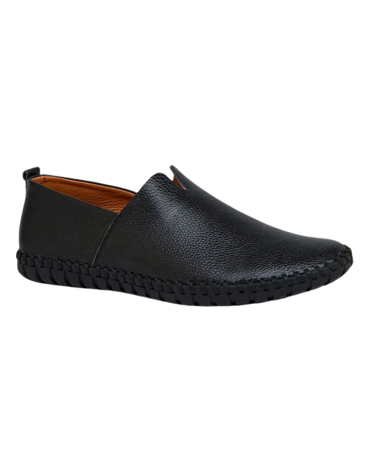 Custódio | Mocassins em pele traspirante