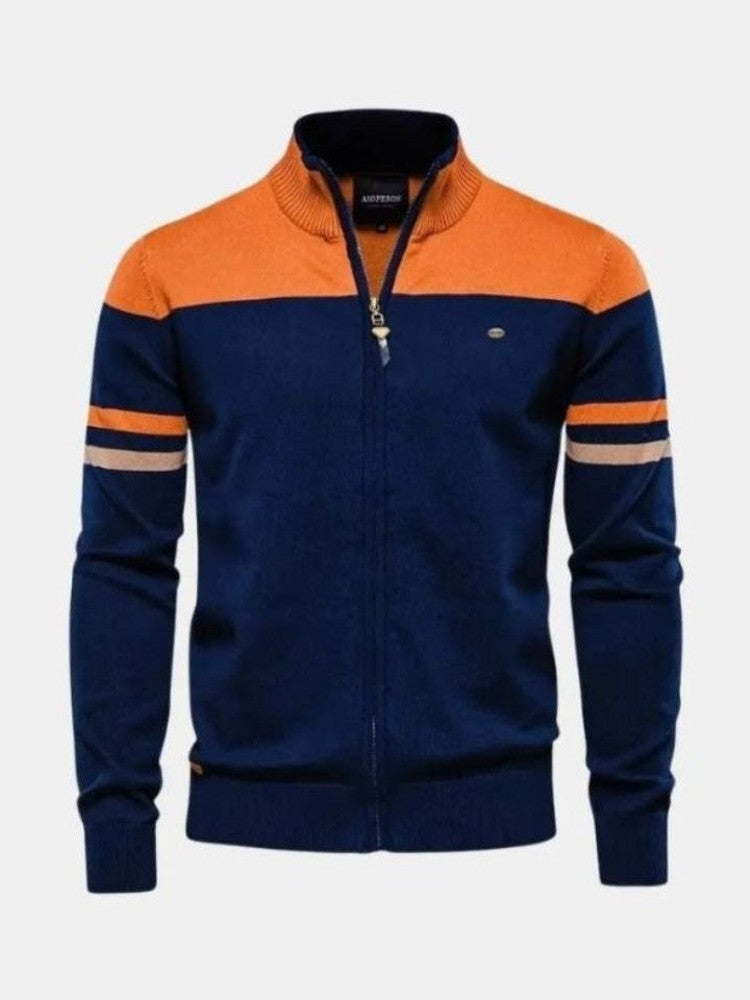 Armando | Cardigan em malha com fecho