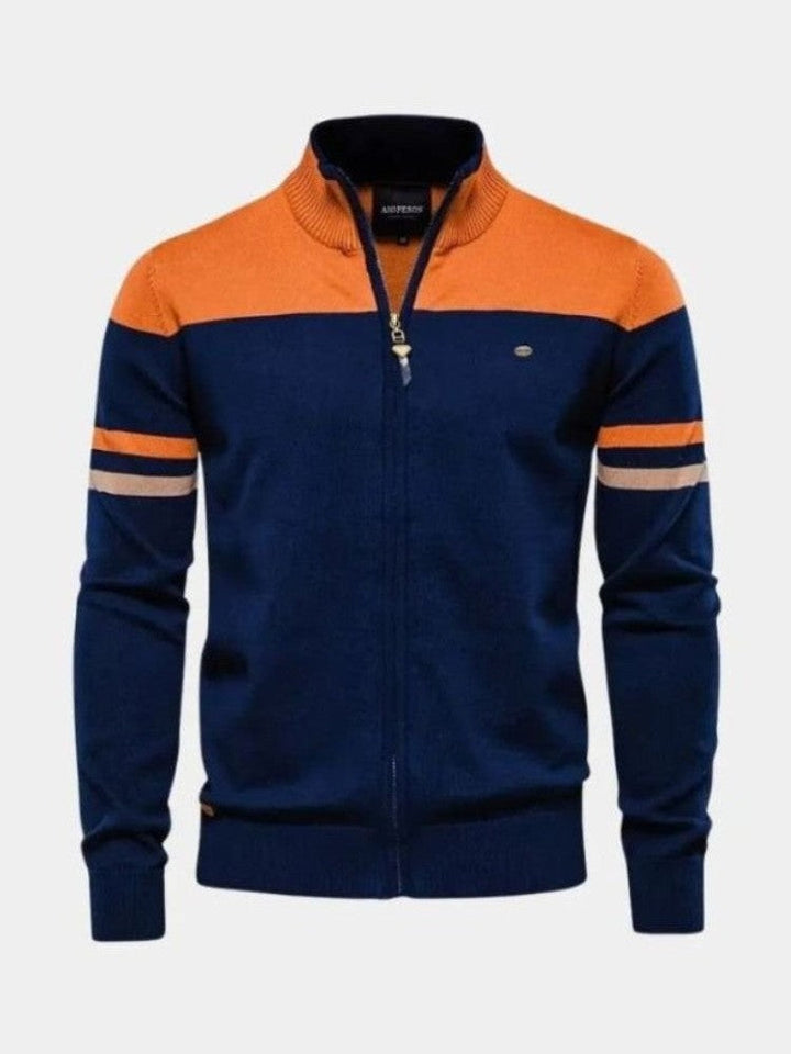 Armando | Cardigan em malha com fecho