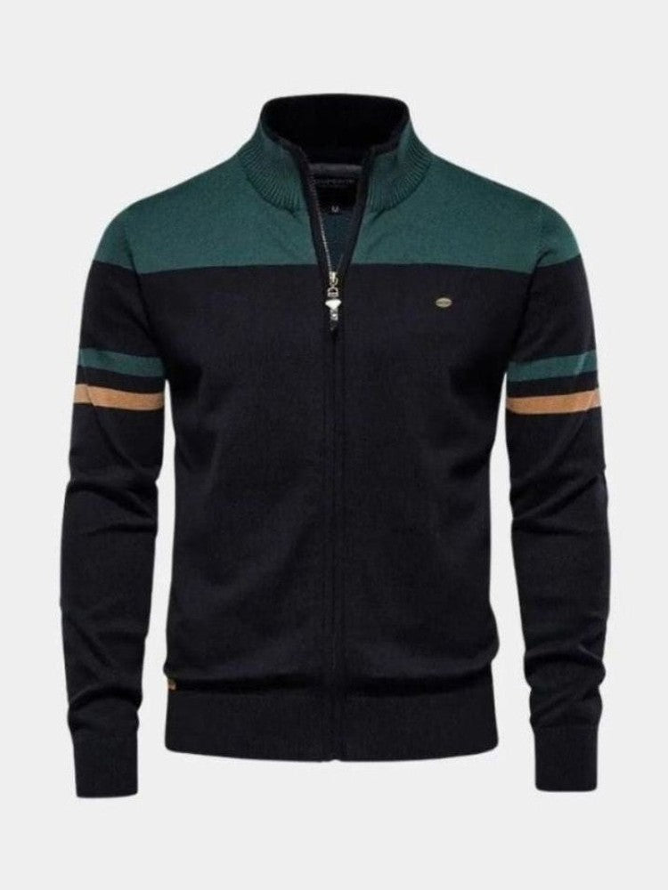 Armando | Cardigan em malha com fecho