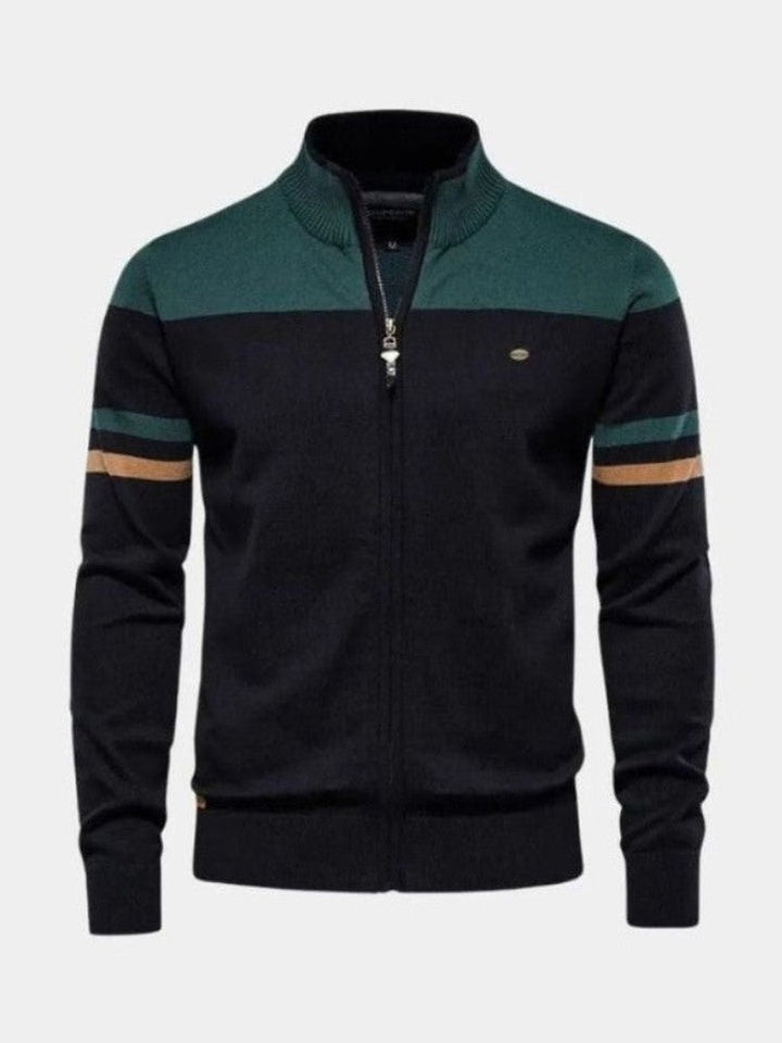 Armando | Cardigan em malha com fecho
