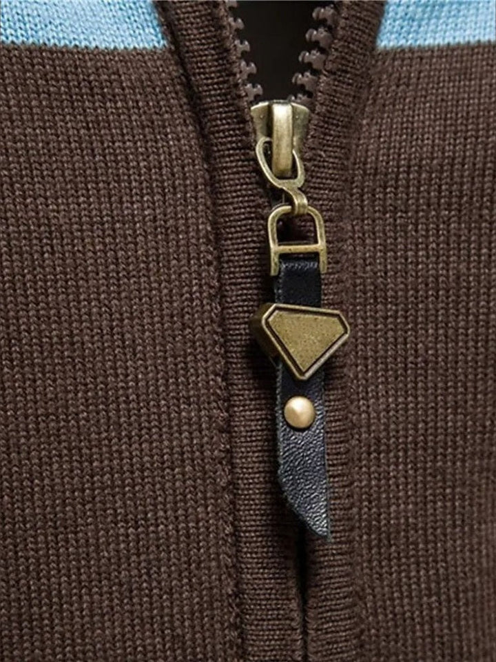 Armando | Cardigan em malha com fecho