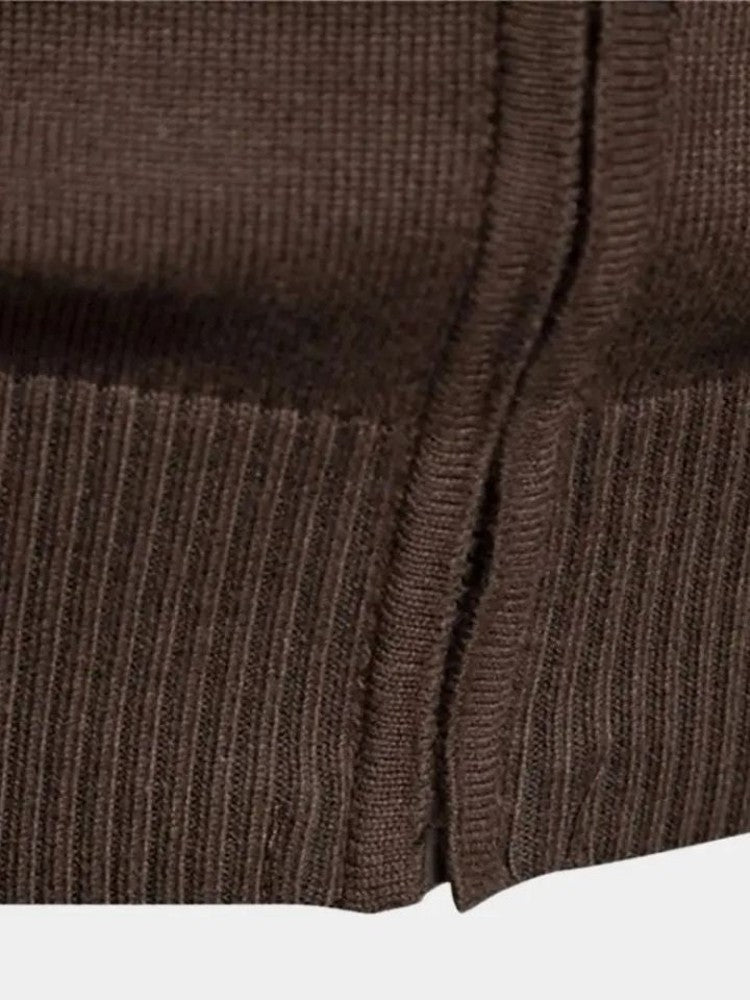 Armando | Cardigan em malha com fecho