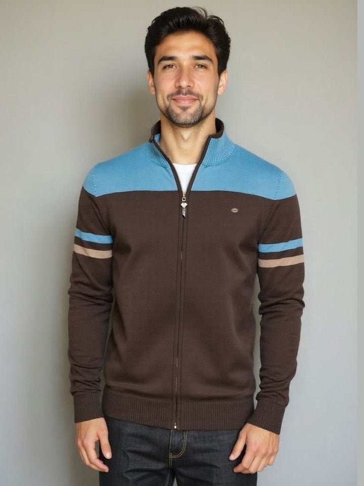 Armando | Cardigan em malha com fecho