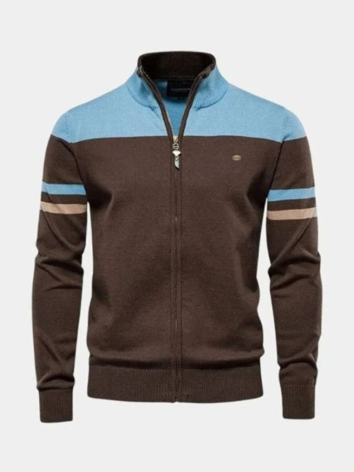 Armando | Cardigan em malha com fecho