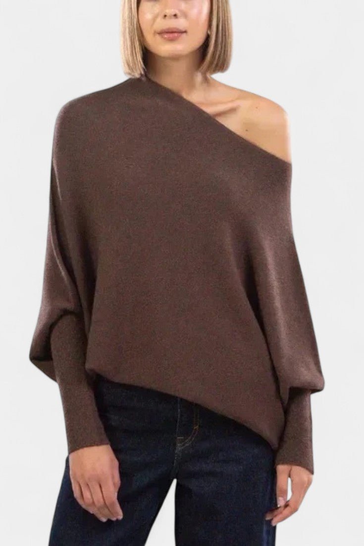 Anabela | Camisola off-shoulder