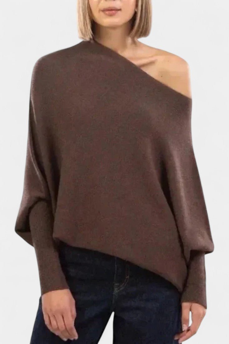 Anabela | Camisola off-shoulder