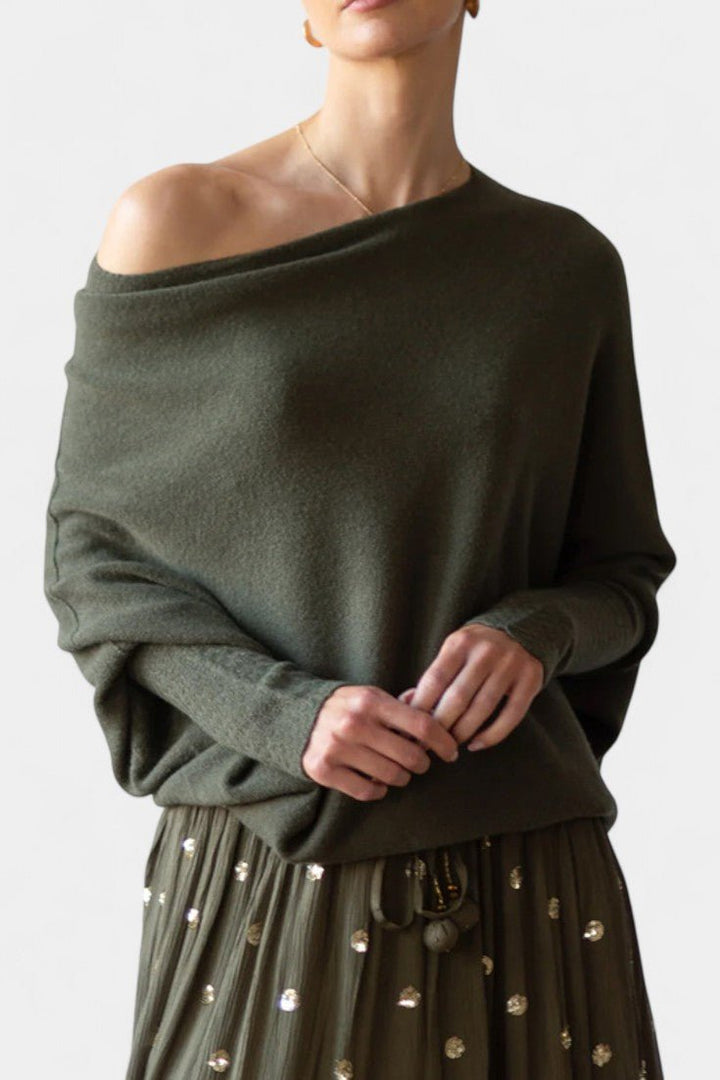 Anabela | Camisola off-shoulder