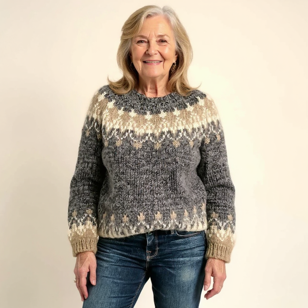 Sara | Camisola vintage islandês