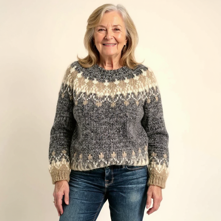 Sara | Camisola vintage islandês