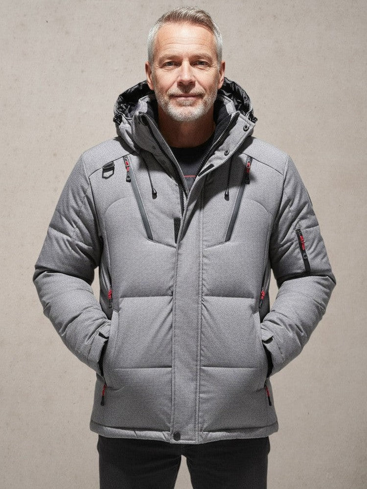 Humberto | Parka de inverno solido de homem
