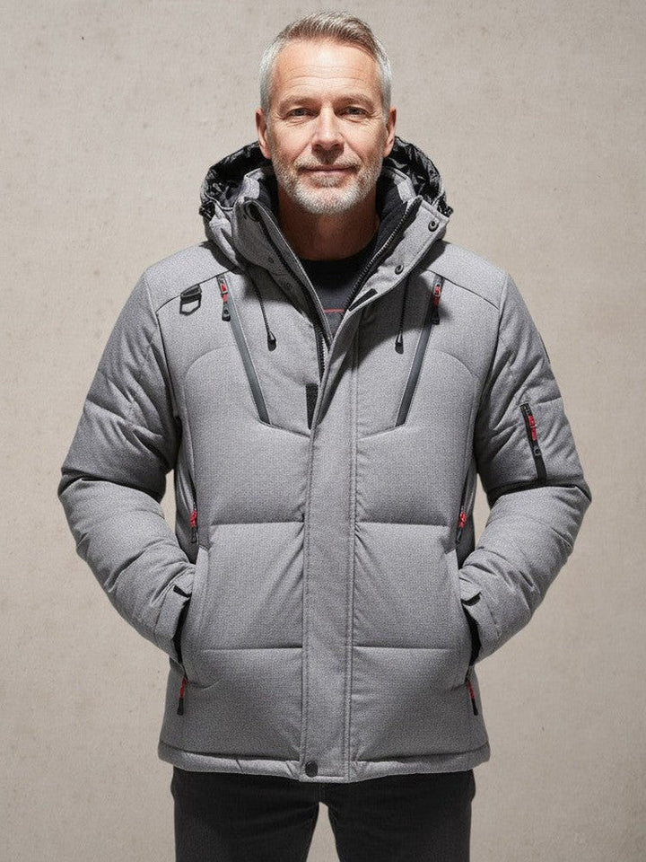 Humberto | Parka de inverno solido de homem