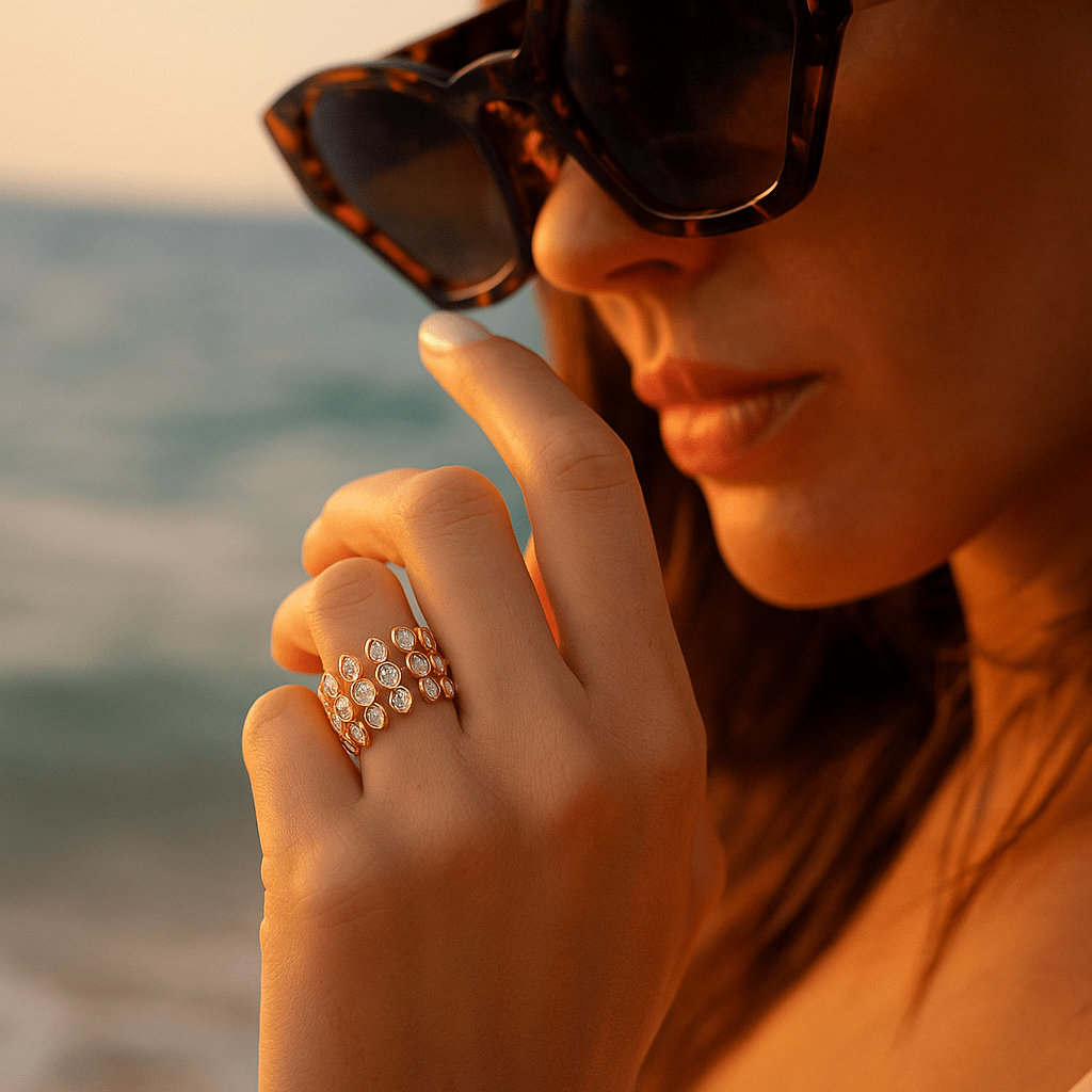 Dulce | Pulseira banhado em dourado