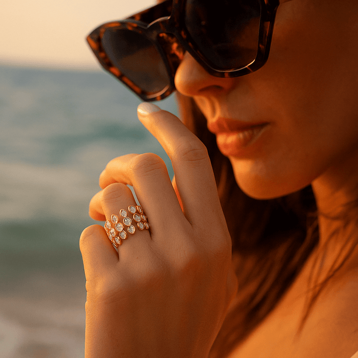 Dulce | Pulseira banhado em dourado