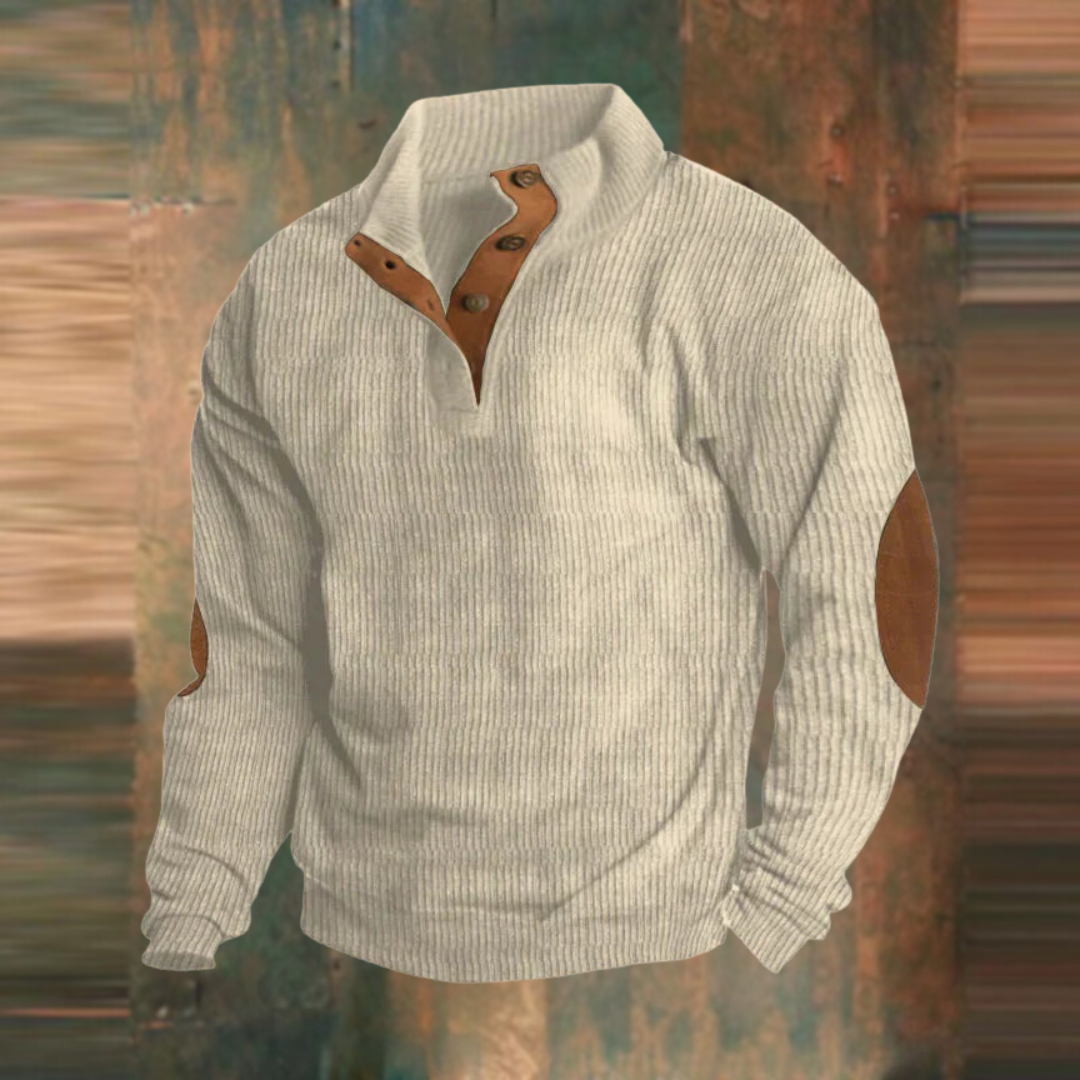Armando | Sweatshirt a coste elegante
