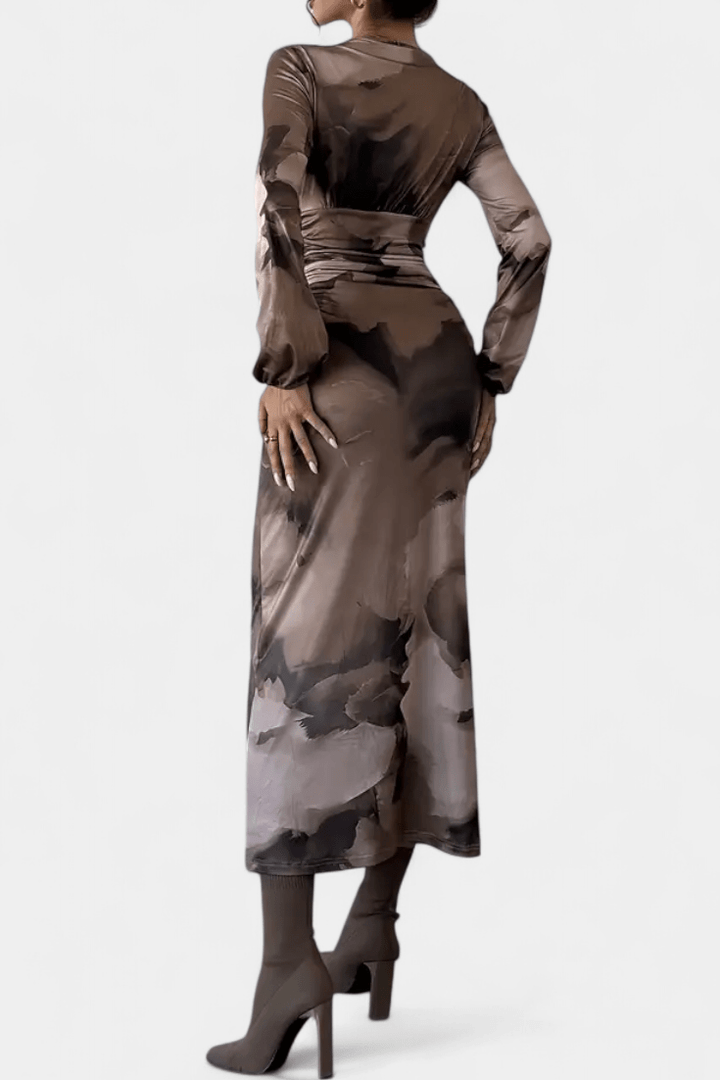 Mariana | Vestido com decote em V