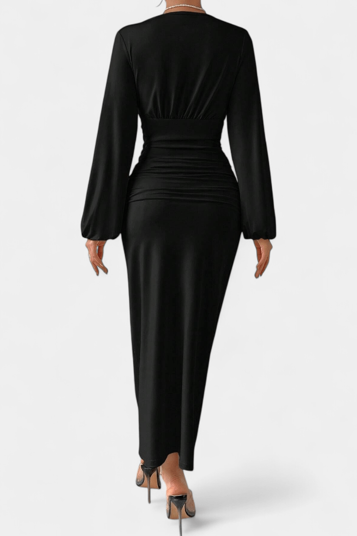 Mariana | Vestido com decote em V