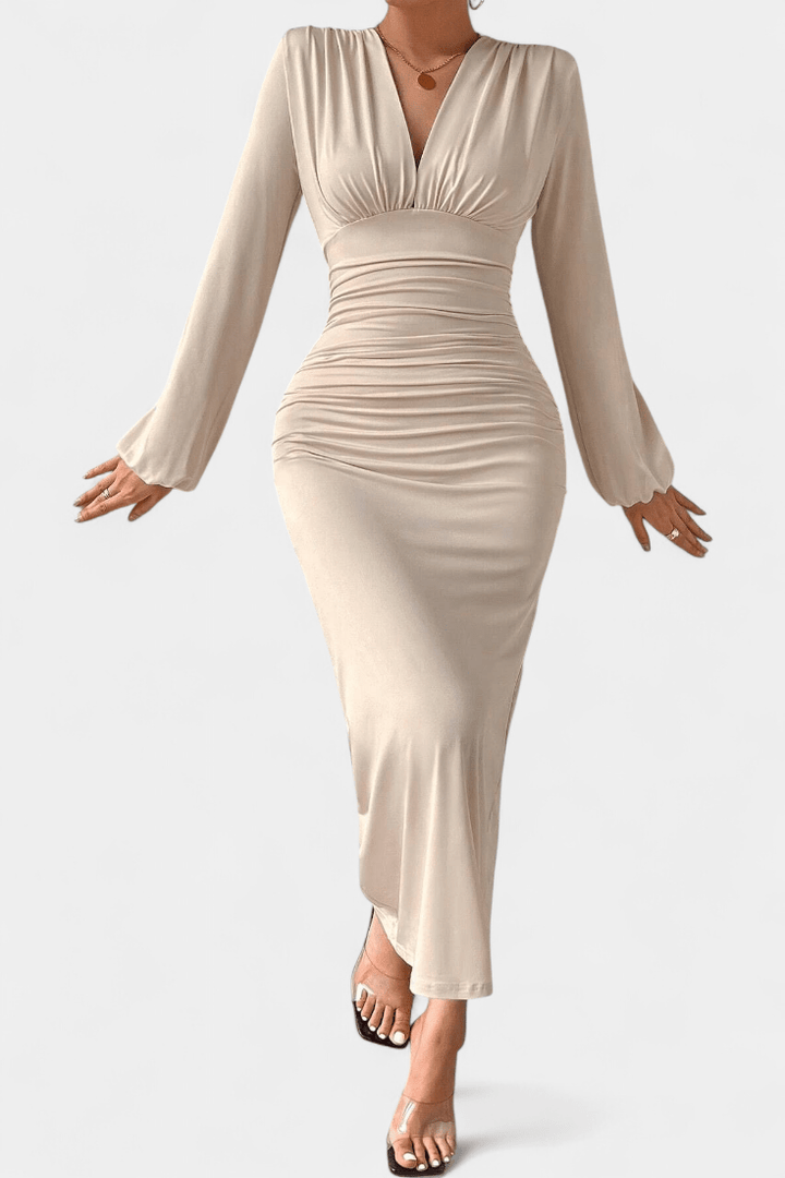 Mariana | Vestido com decote em V