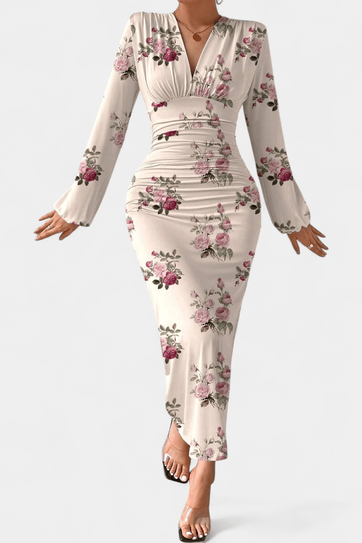 Mariana | Vestido com decote em V