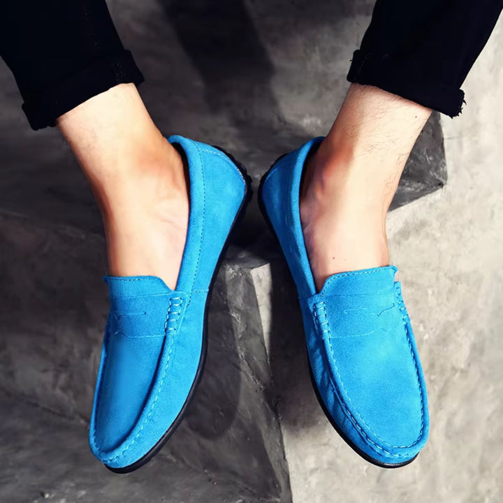Filipa | Mocassins em camurça macio