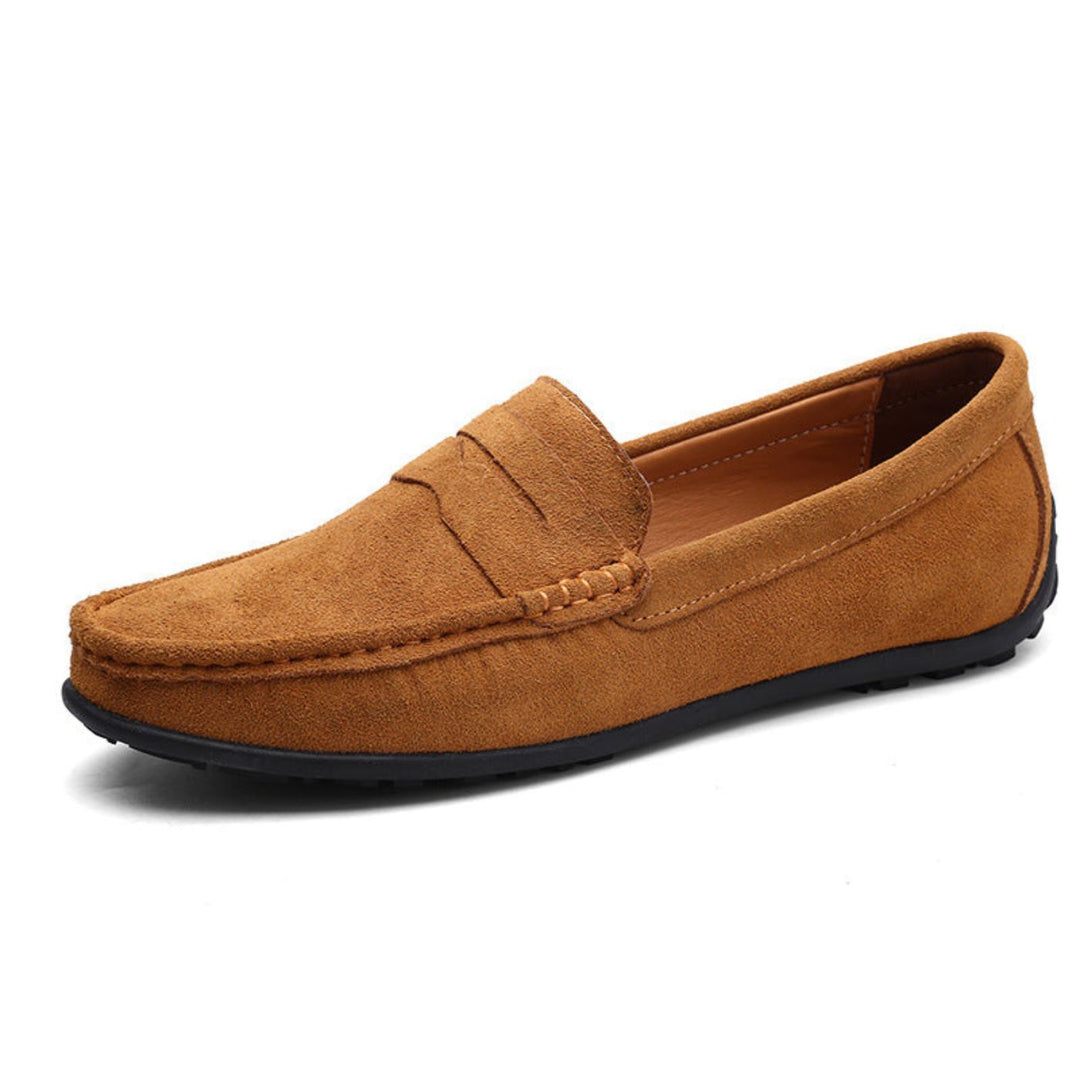 Filipa | Mocassins em camurça macio