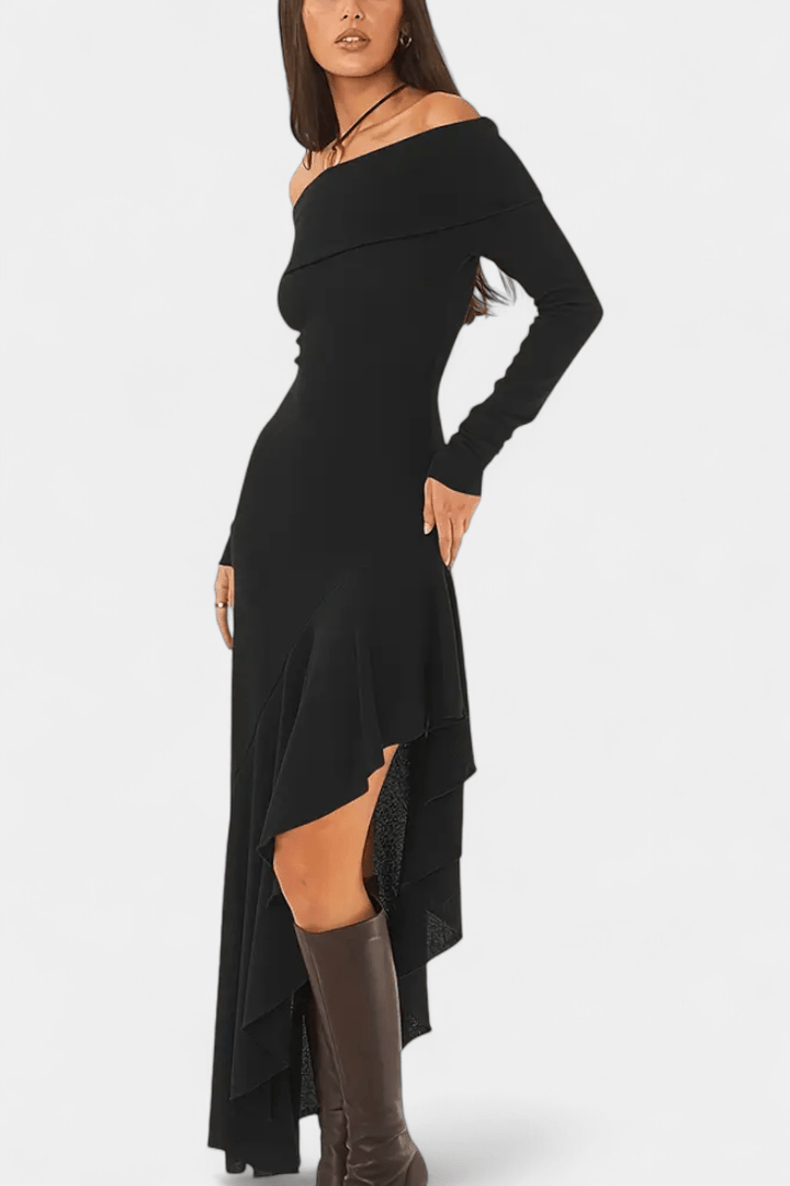 Mariana | Vestido assimétrico