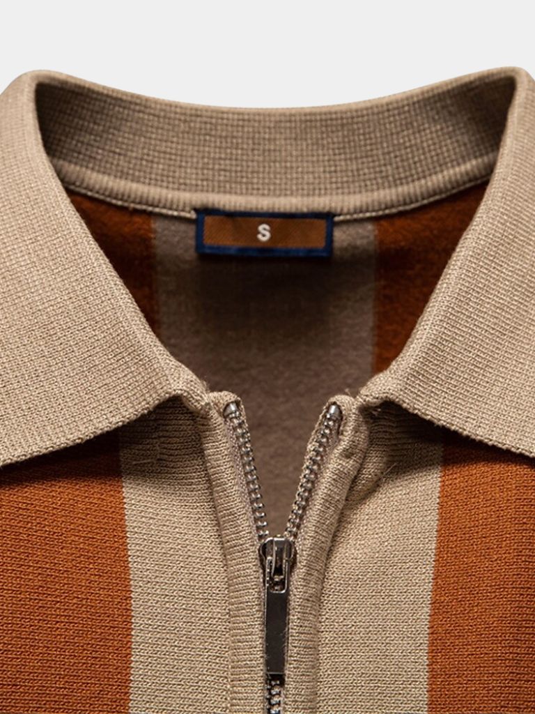 Francisco | Polo às riscas marine