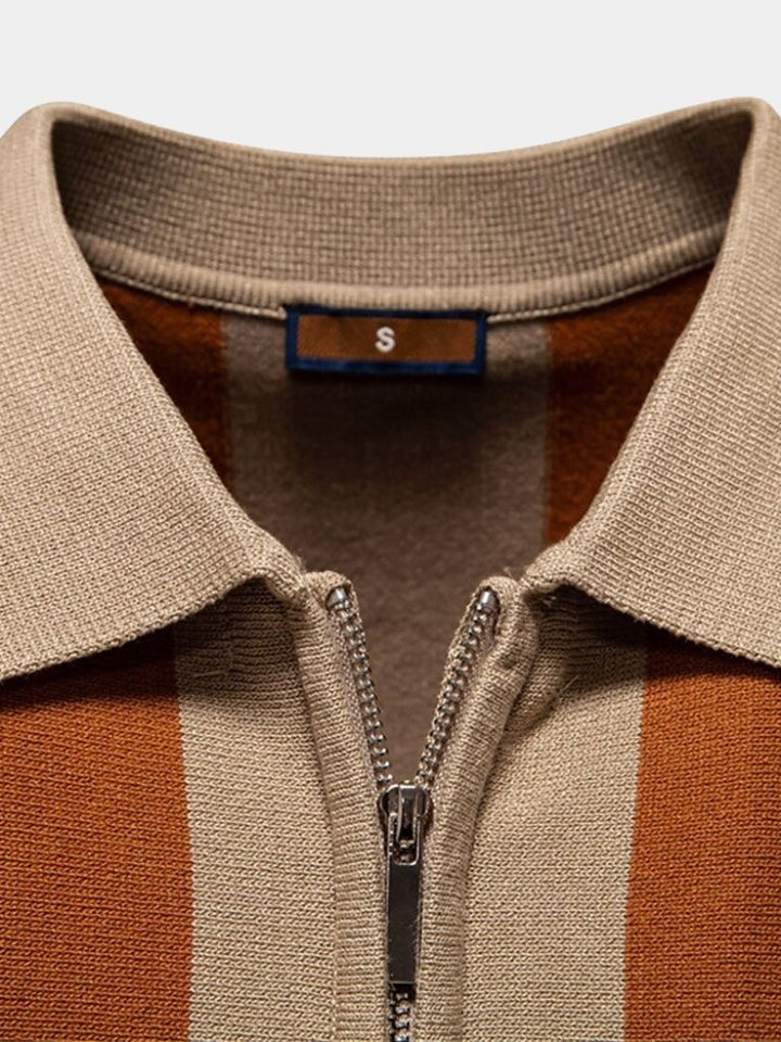Francisco | Polo às riscas marine