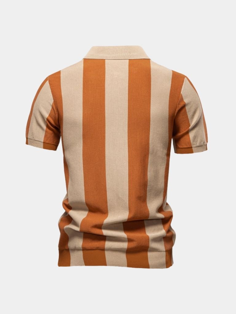 Francisco | Polo às riscas marine